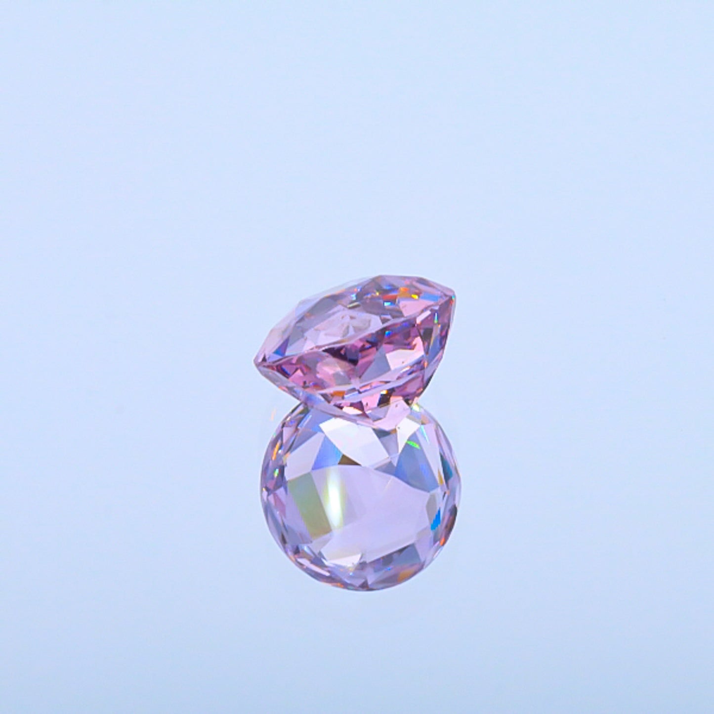 Natural Unheated Lavender Spinel Round Shape 8.19 Carats