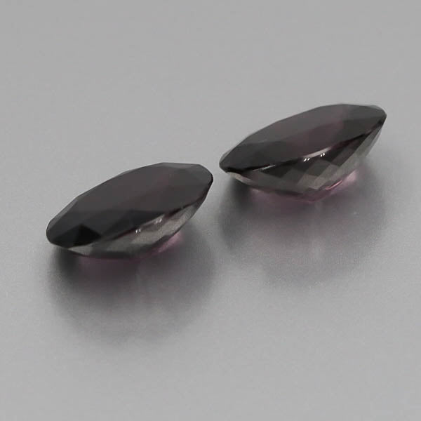 Natural Purple Spinel Pair 10.63 Total Carats
