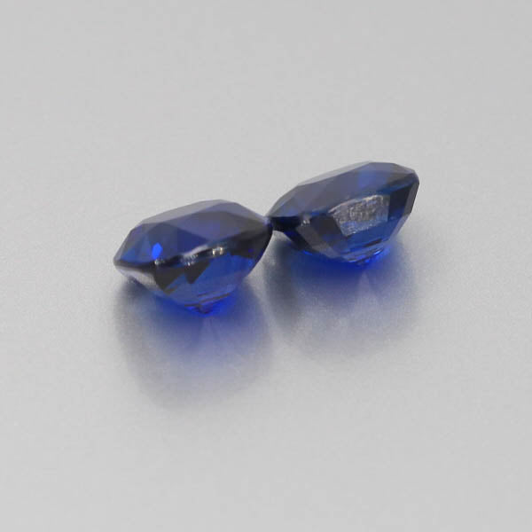 Natural Vivid Blue Sapphire Pair 10.50 Carats GRS Report Pending