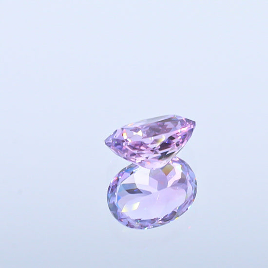 Natural Unheated Purple Zoisite Oval Shape 2.66 Carats With GIA Report