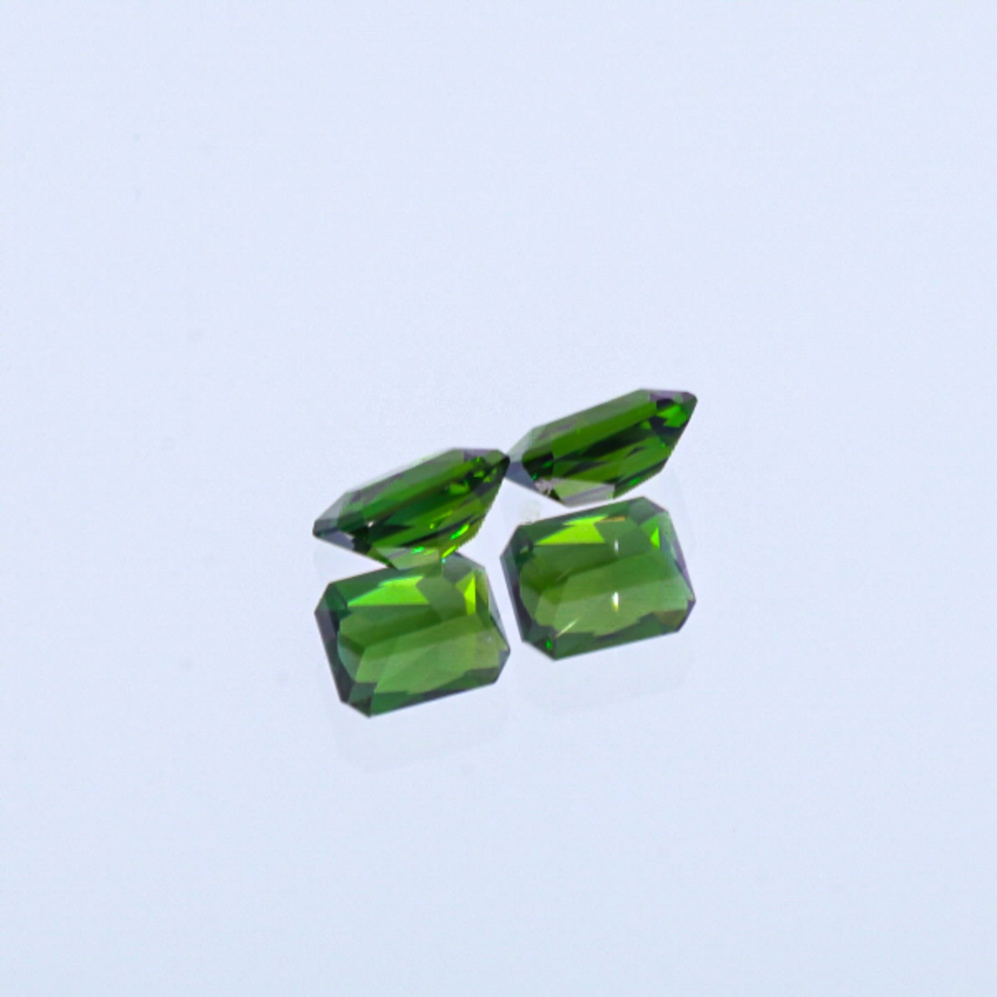 Natural Chrome Tourmaline Pair 2.39 Carats