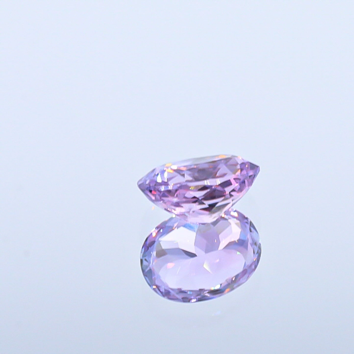 Natural Unheated Purple Zoisite Oval Shape 2.66 Carats With GIA Report