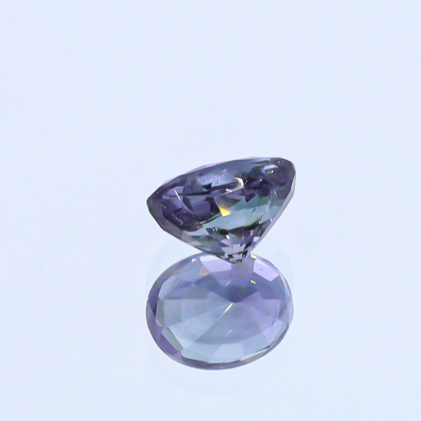 Natural Copper Bearing Tourmaline Purple Changing to Grayish Blue 6.07 Carats With GIA Report