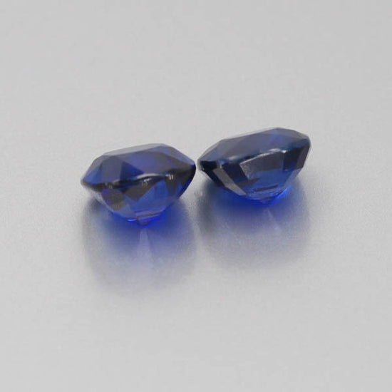 Natural Vivid Blue Sapphire Pair 10.50 Carats GRS Report Pending