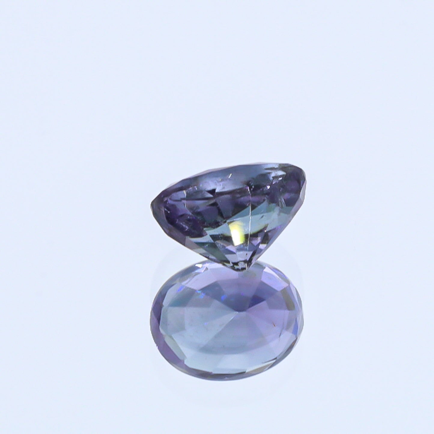 Natural Copper Bearing Tourmaline Purple Changing to Grayish Blue 6.07 Carats With GIA Report