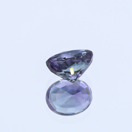 Natural Copper Bearing Tourmaline Purple Changing to Grayish Blue 6.07 Carats With GIA Report