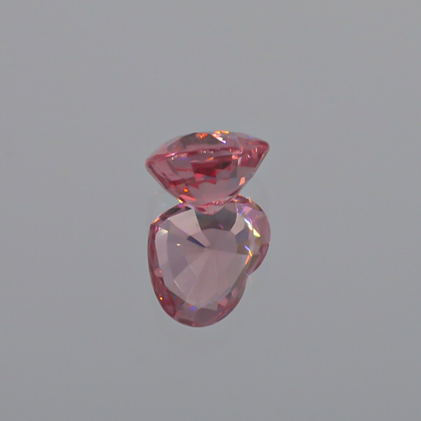 Natural Heart Peach Garnet 5.27 Carats