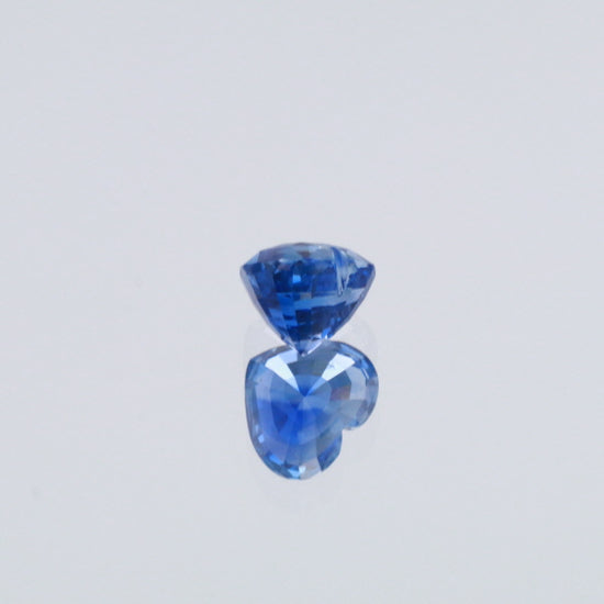 Natural Unheated Blue Sapphire Heart Shape 4.34 Carats With GIA Report