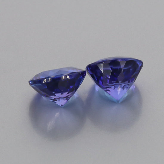 Natural Tanzanite Pair 10.97 Total Carats