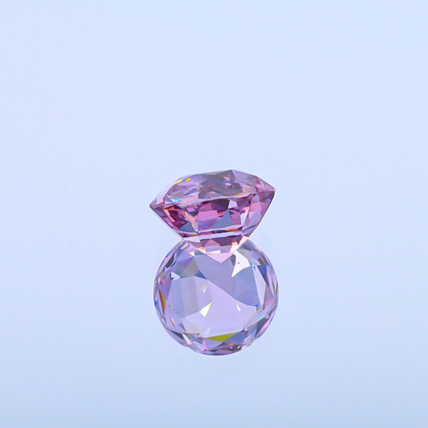 Natural Unheated Lavender Spinel Round Shape 8.19 Carats