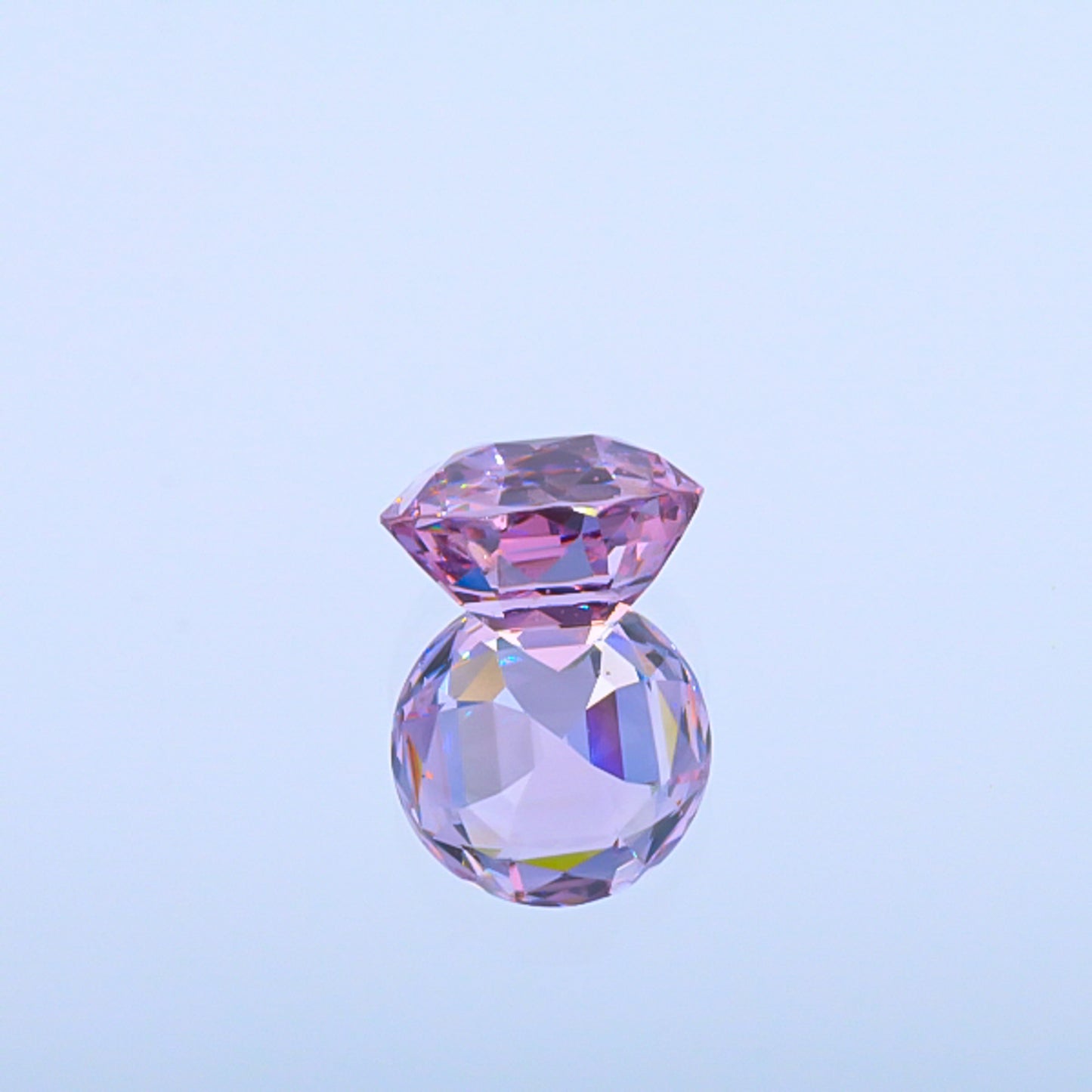 Natural Unheated Lavender Spinel Round Shape 8.19 Carats
