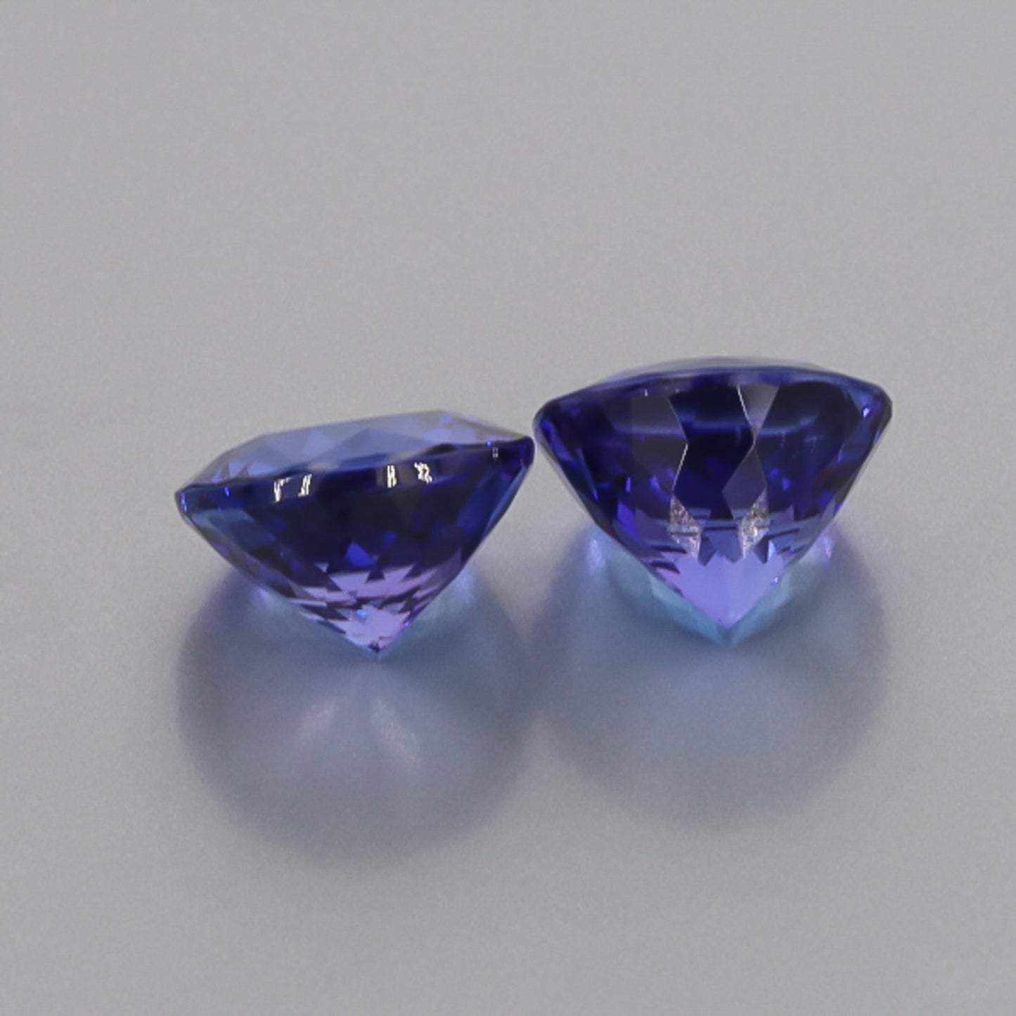 Natural Tanzanite Pair 10.97 Total Carats