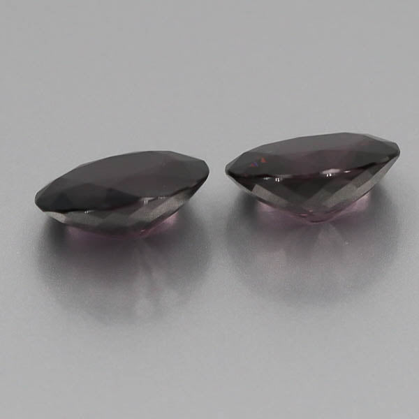 Natural Purple Spinel Pair 10.63 Total Carats