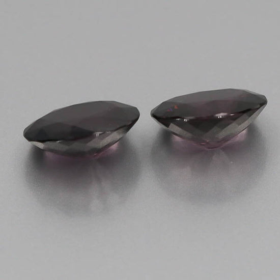 Natural Purple Spinel Pair 10.63 Total Carats