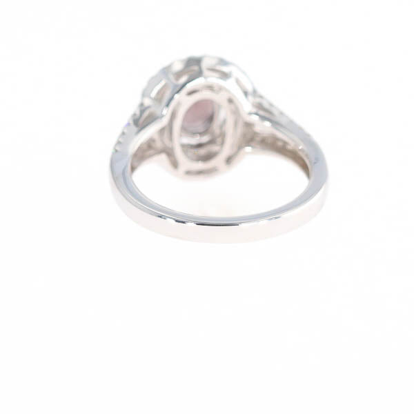 Natural Color Change Garnet and Diamond Ring