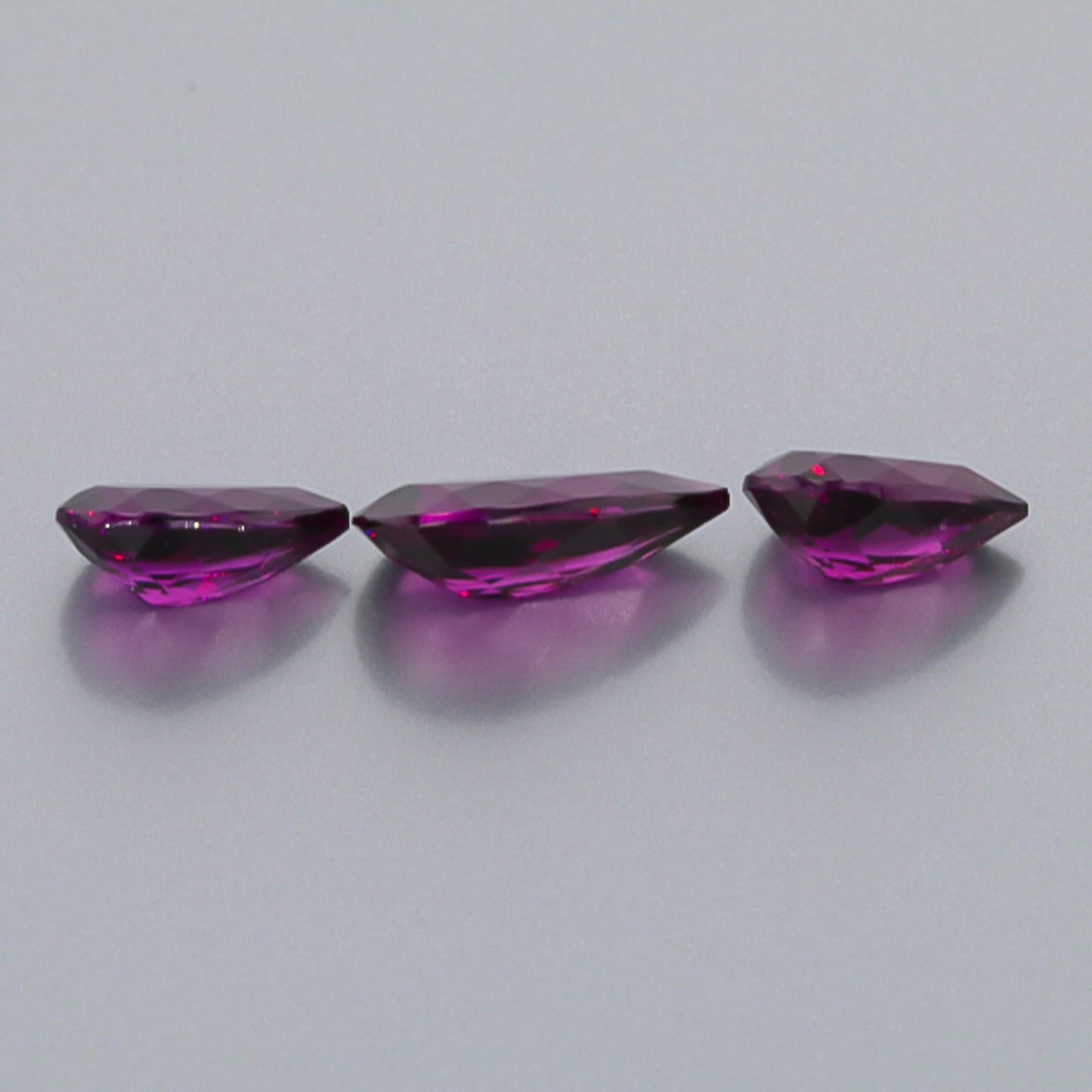 Natural Purple Garnet Set 14.20 Total Carat
