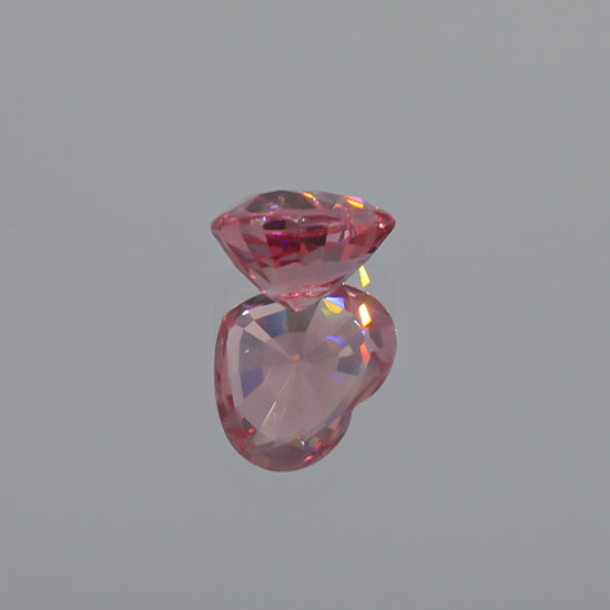 Natural Heart Peach Garnet 5.27 Carats