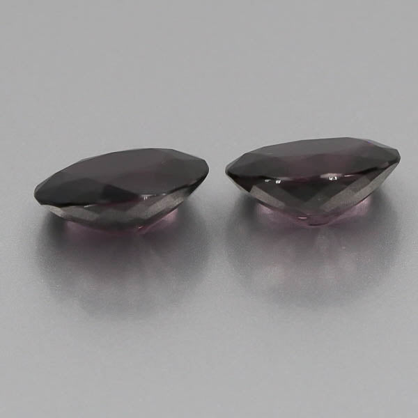 Natural Purple Spinel Pair 10.63 Total Carats