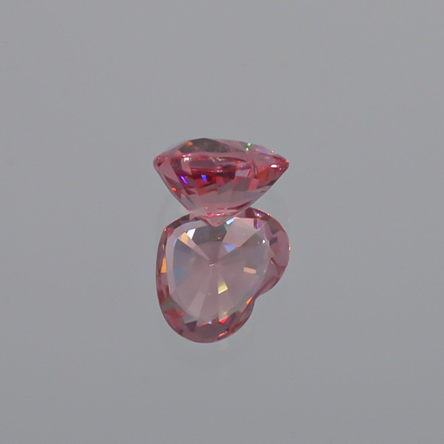 Natural Heart Peach Garnet 5.27 Carats