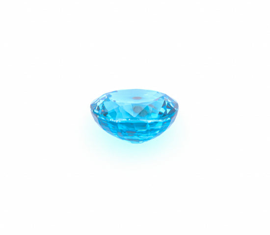 Natural Blue Zircon Oval Shape 17.20 Carats