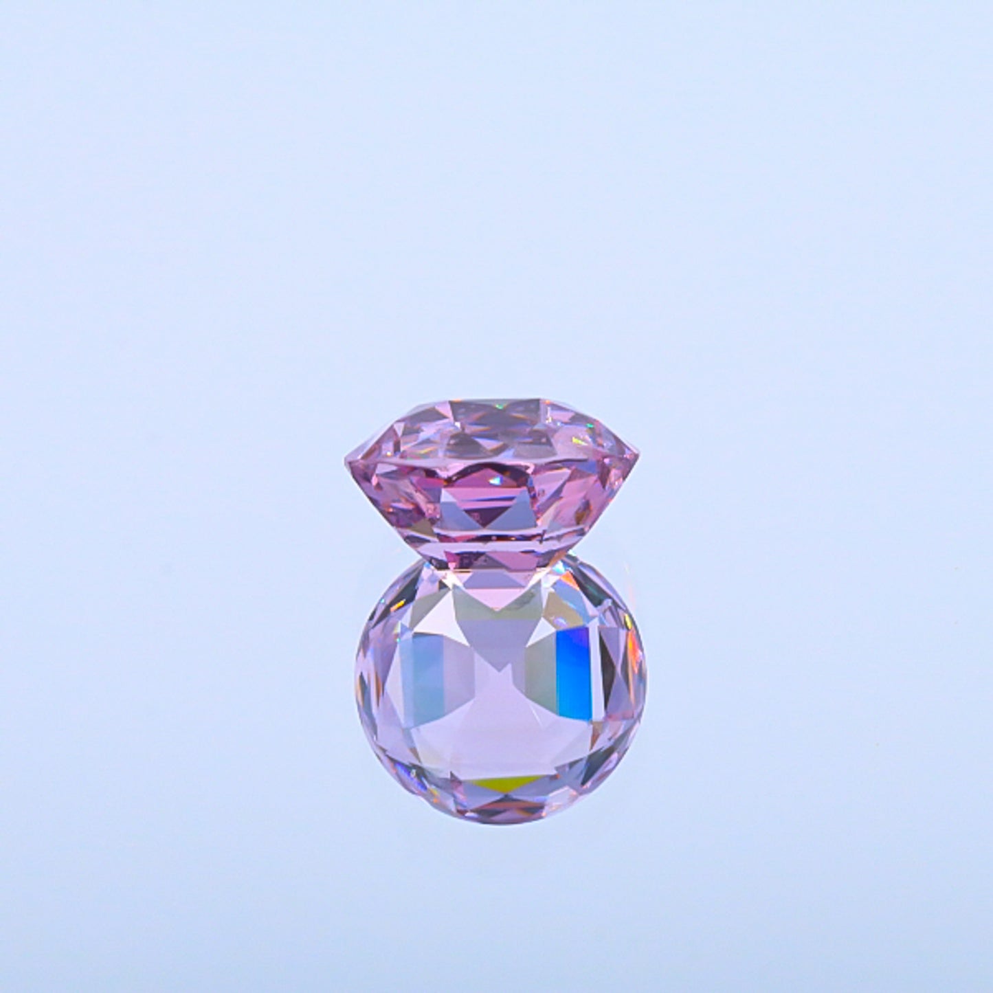 Natural Unheated Lavender Spinel Round Shape 8.19 Carats