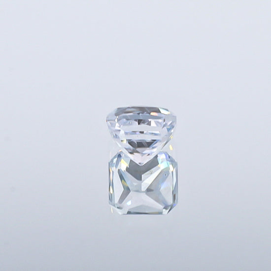 Natural Unheated White Sapphire Square Shape 3.09 Carat With GIA Report