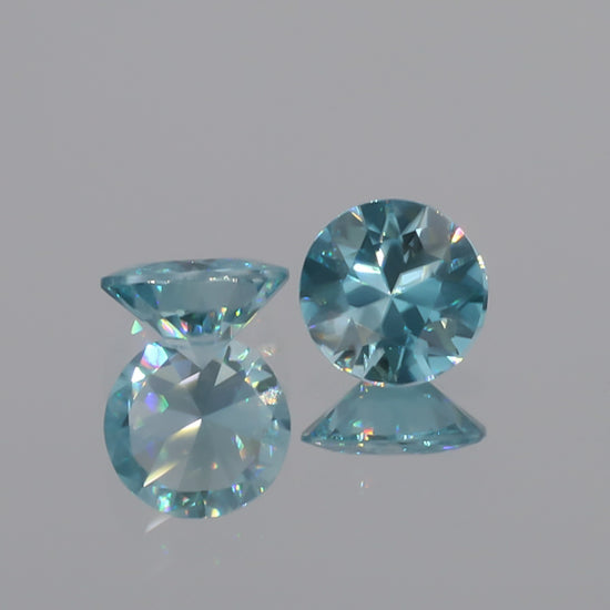 Natural Blue Zircon 5.58 Carats