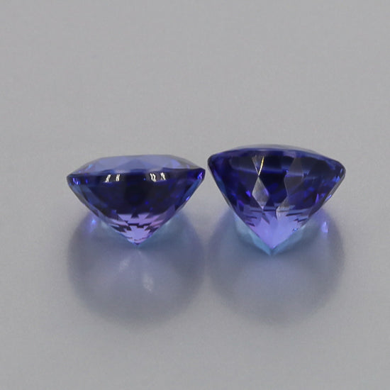 Natural Tanzanite Pair 10.97 Total Carats