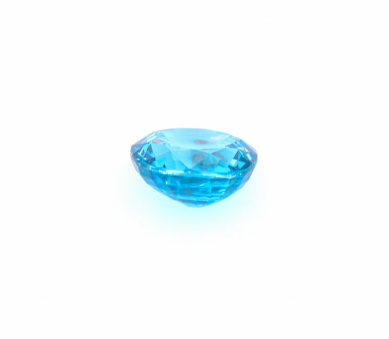 Natural Blue Zircon Oval Shape 17.20 Carats