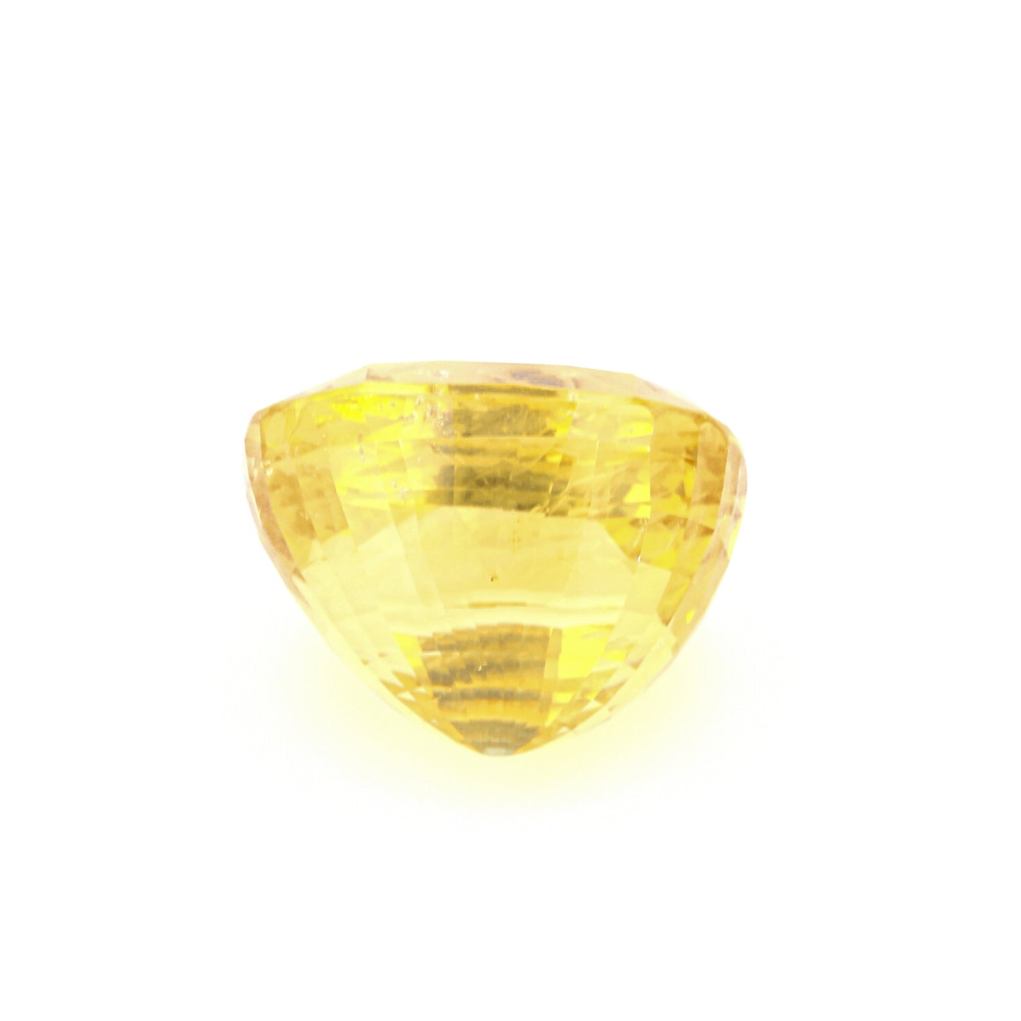 Natural Unheated Ceylon Yellow Sapphire Cushion Shape 59.81ct With GIA Report