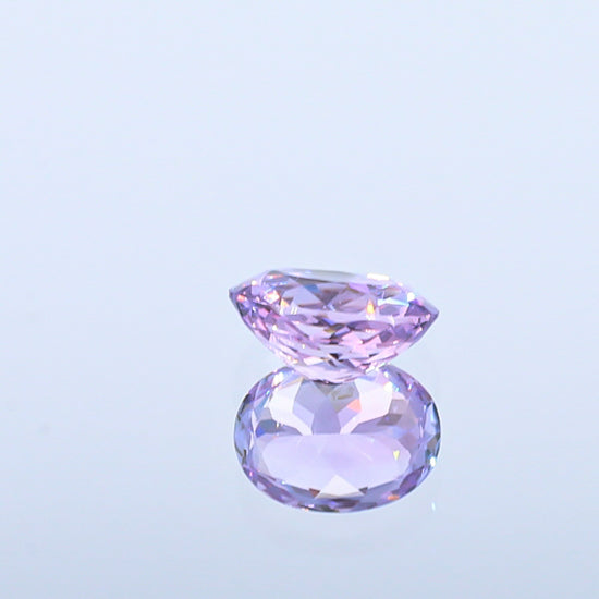 Natural Unheated Purple Zoisite Oval Shape 2.66 Carats With GIA Report