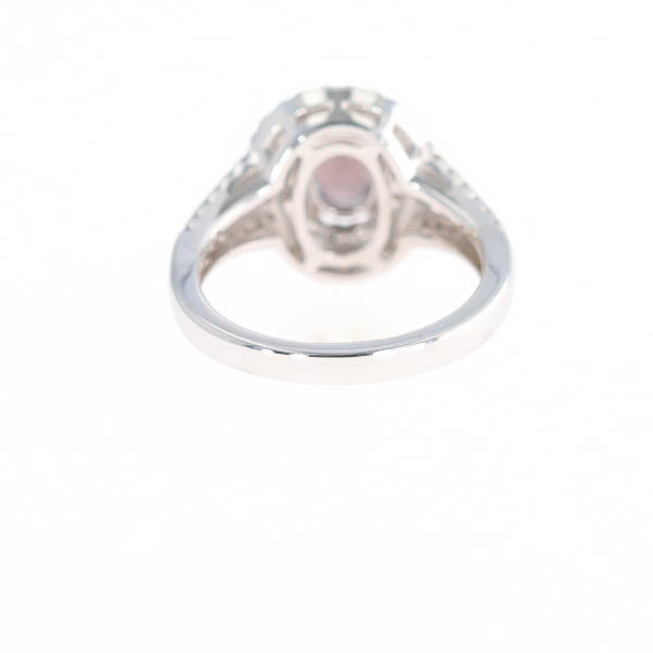 Natural Color Change Garnet and Diamond Ring