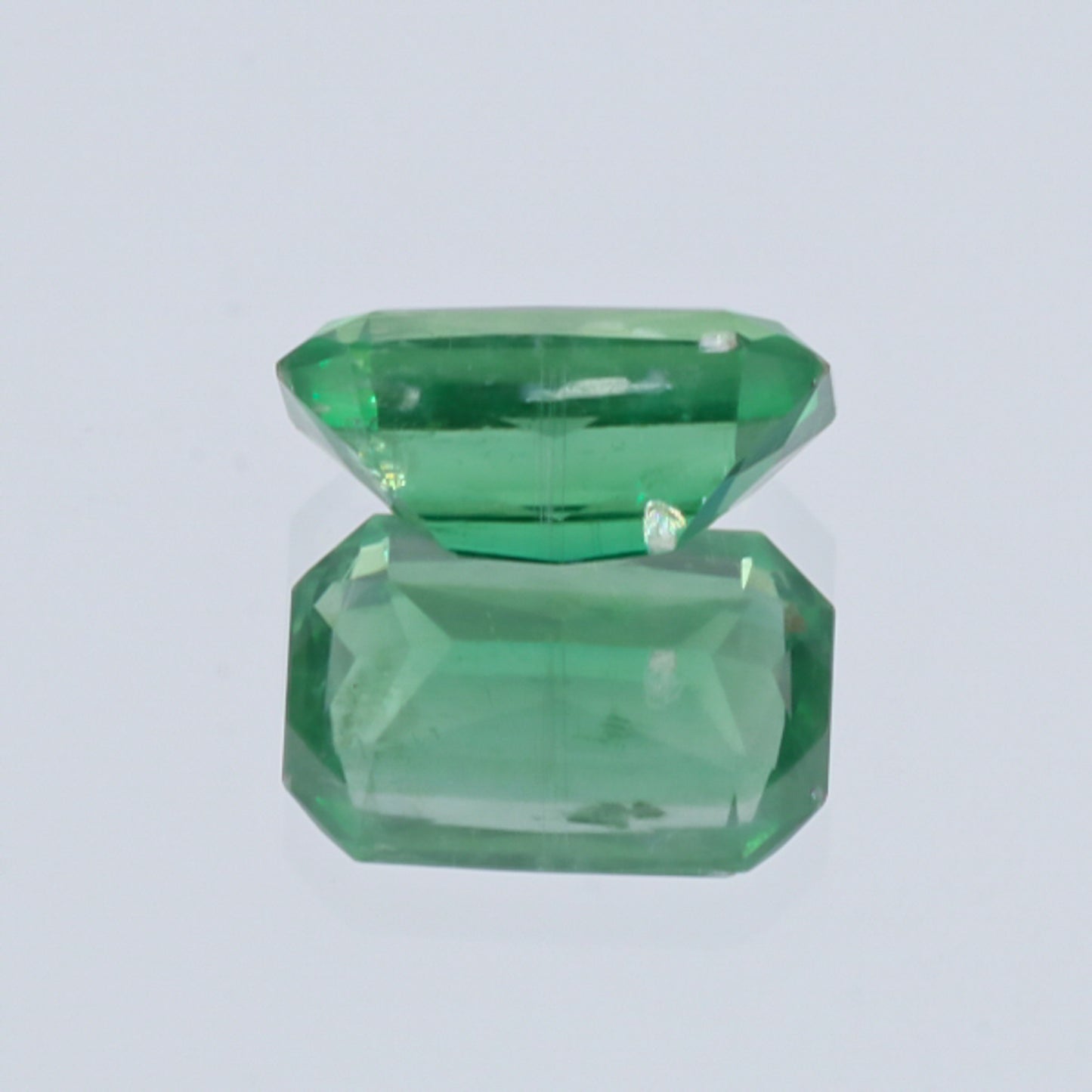 Natural Unheated Rare Green Kyanite Emerald Shape 10.98 Carats With GRS Report