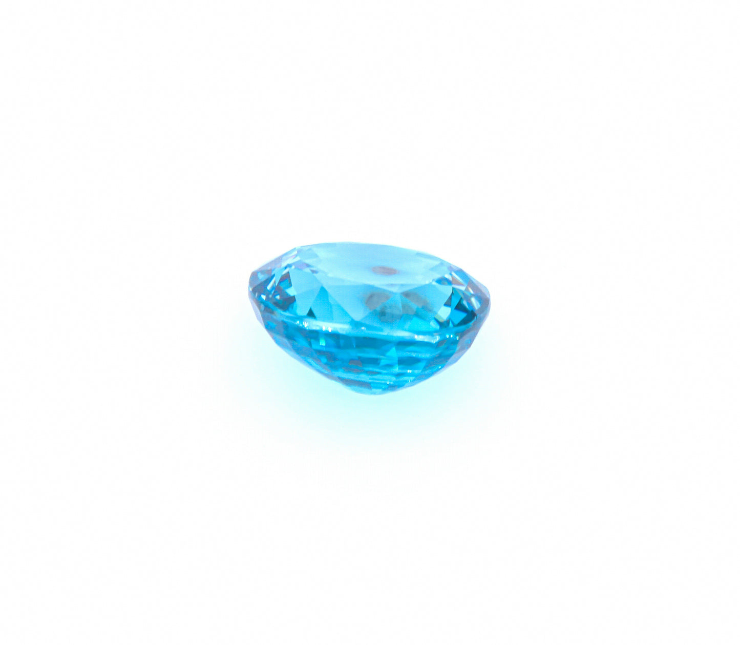 Natural Blue Zircon Oval Shape 17.20 Carats
