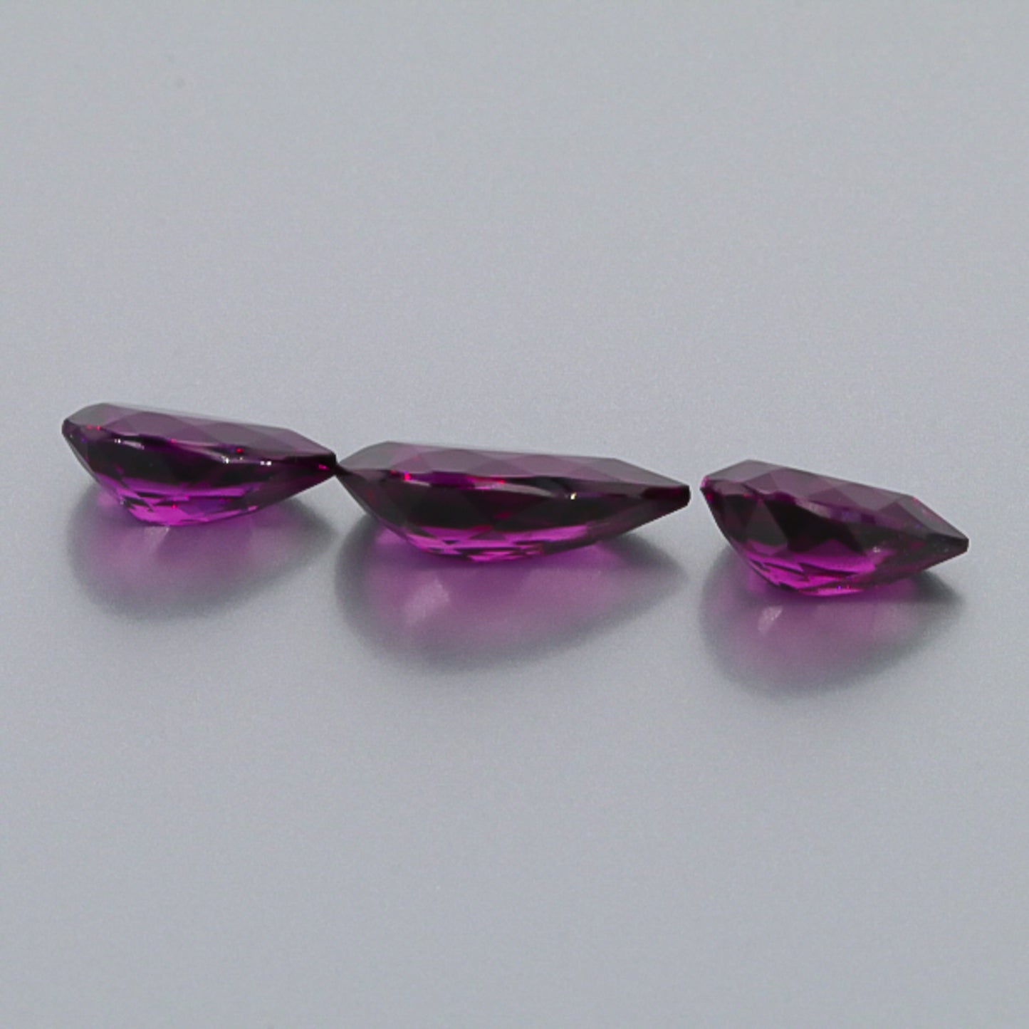 Natural Purple Garnet Set 14.20 Total Carat