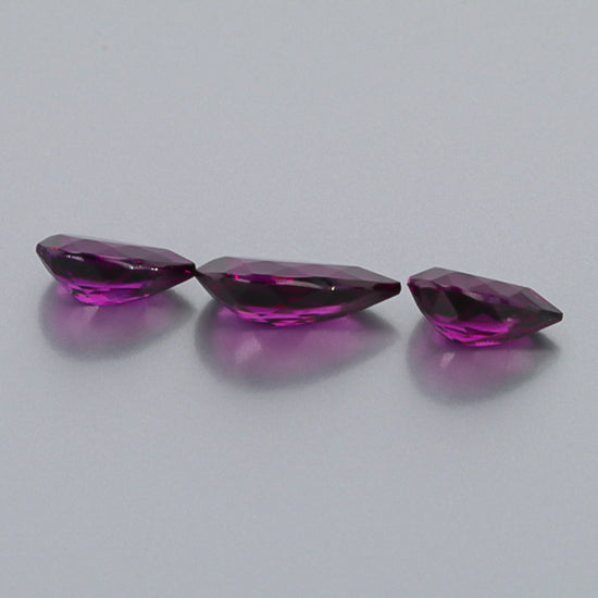 Natural Purple Garnet Set 14.20 Total Carat