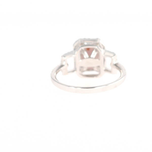 Natural Color-change Garnet 2.97 Carats and Diamond Ring