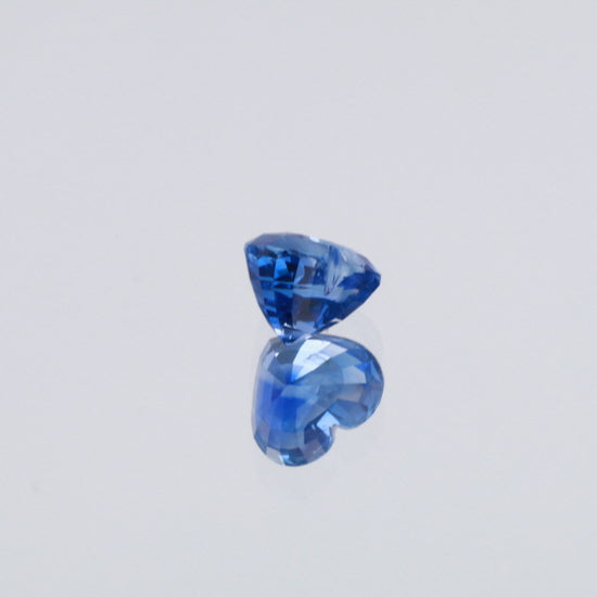 Natural Unheated Blue Sapphire Heart Shape 4.34 Carats With GIA Report