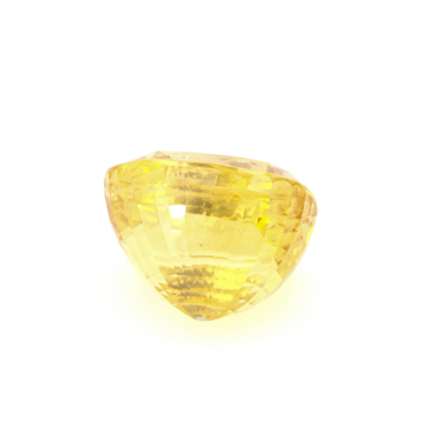 Natural Unheated Ceylon Yellow Sapphire Cushion Shape 59.81ct With GIA Report