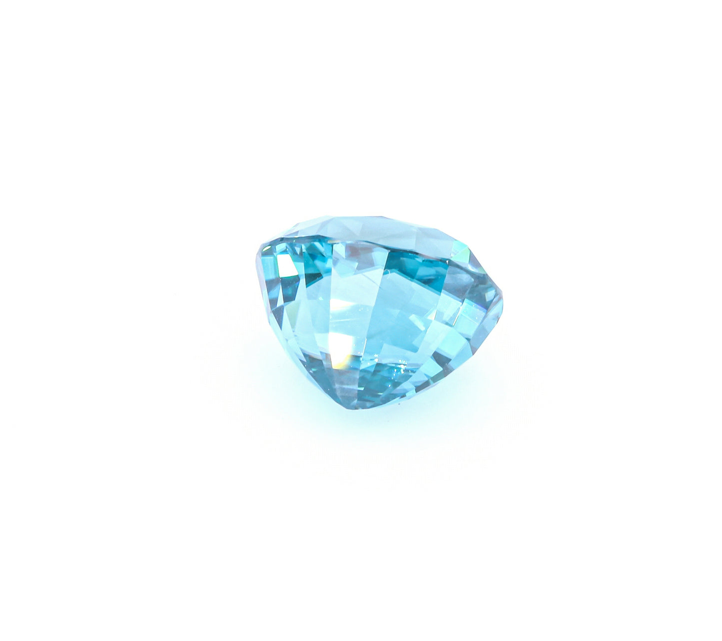 Natural Blue Zircon Oval Shape 17.33 Carats