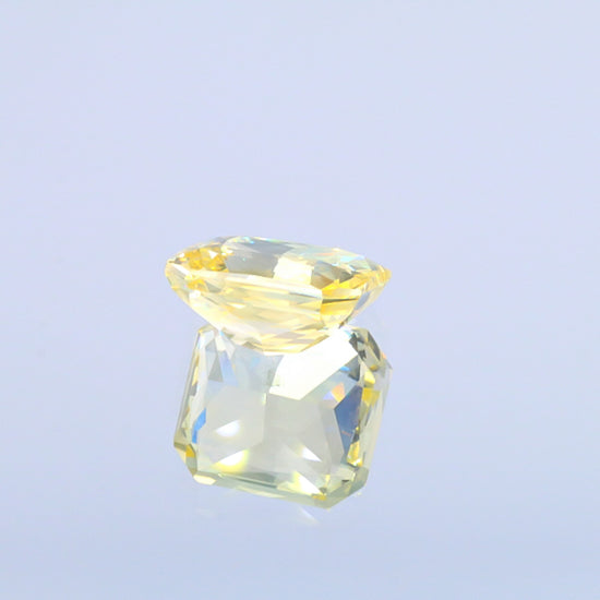 Natural Unheated Yellow Sapphire 11.52 Carats With GIA Report