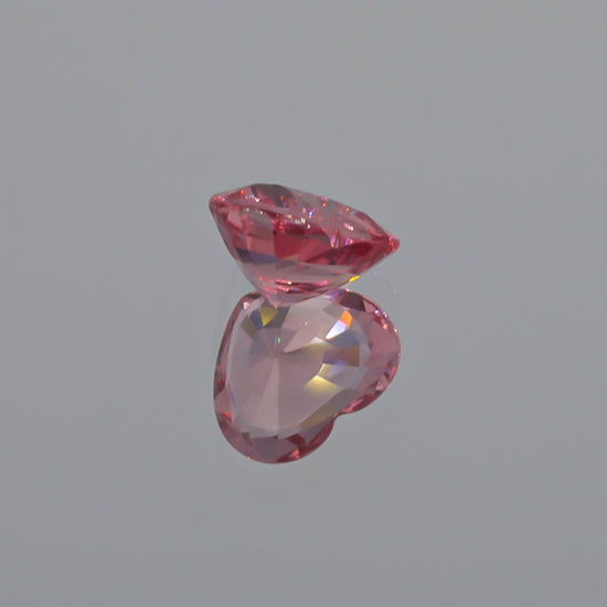 Natural Heart Peach Garnet 5.27 Carats