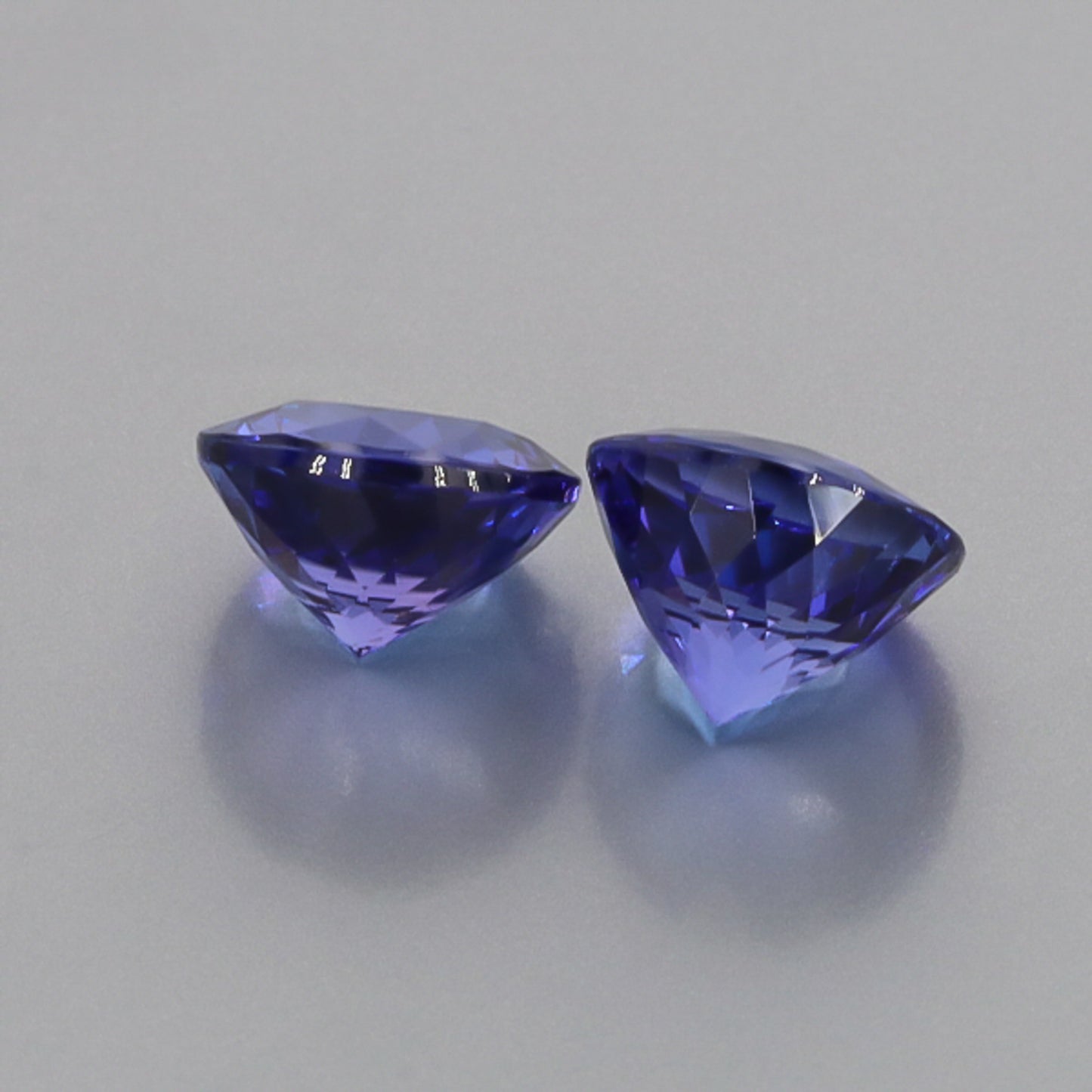 Natural Tanzanite Pair 10.97 Total Carats
