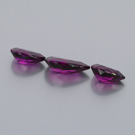 Natural Purple Garnet Set 14.20 Total Carat
