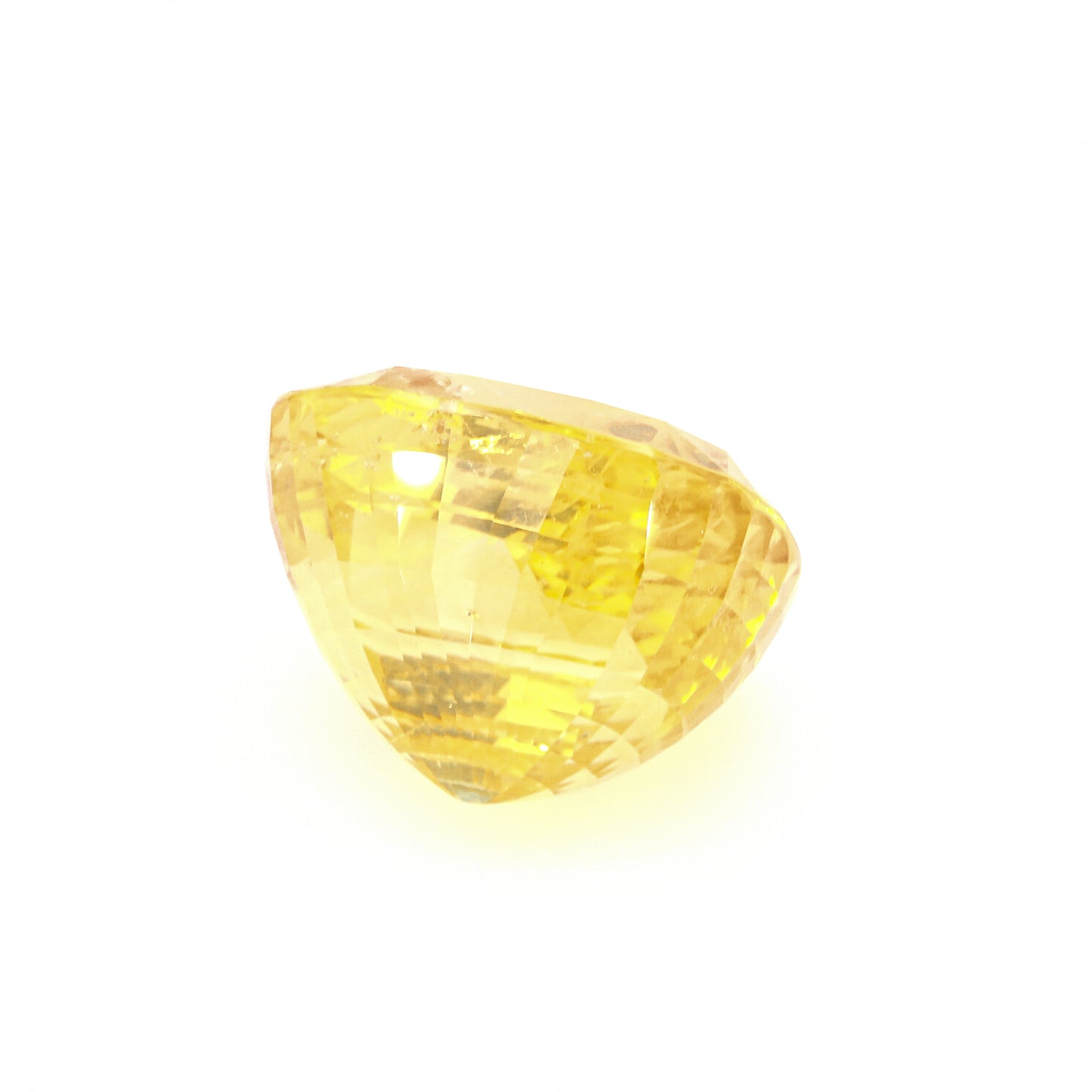 Natural Unheated Ceylon Yellow Sapphire Cushion Shape 59.81ct With GIA Report