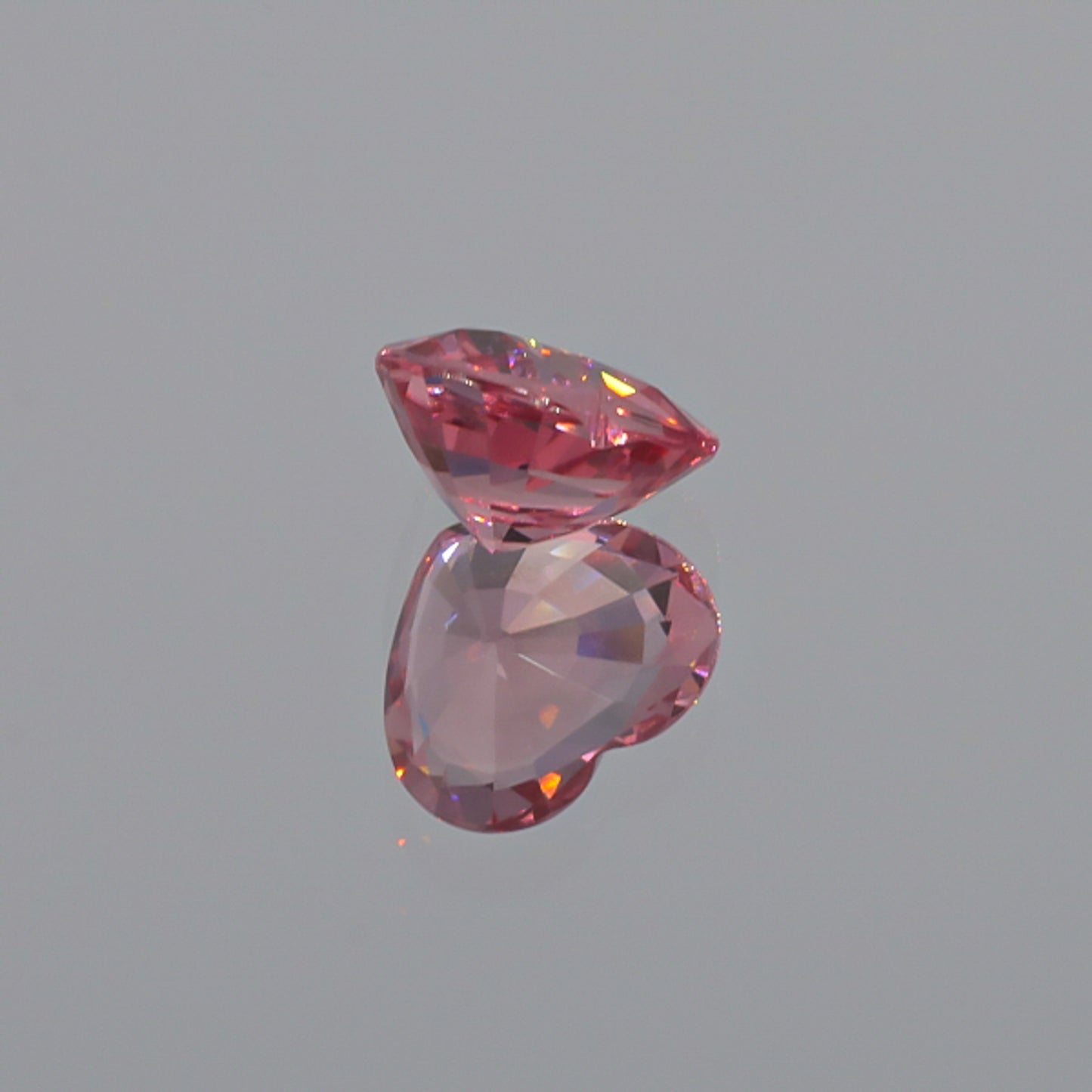Natural Heart Peach Garnet 5.27 Carats