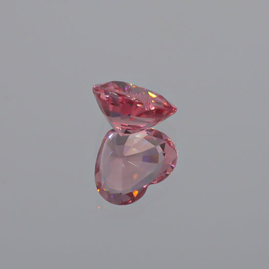 Natural Heart Peach Garnet 5.27 Carats