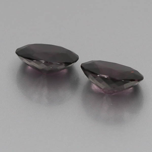 Natural Purple Spinel Pair 10.63 Total Carats