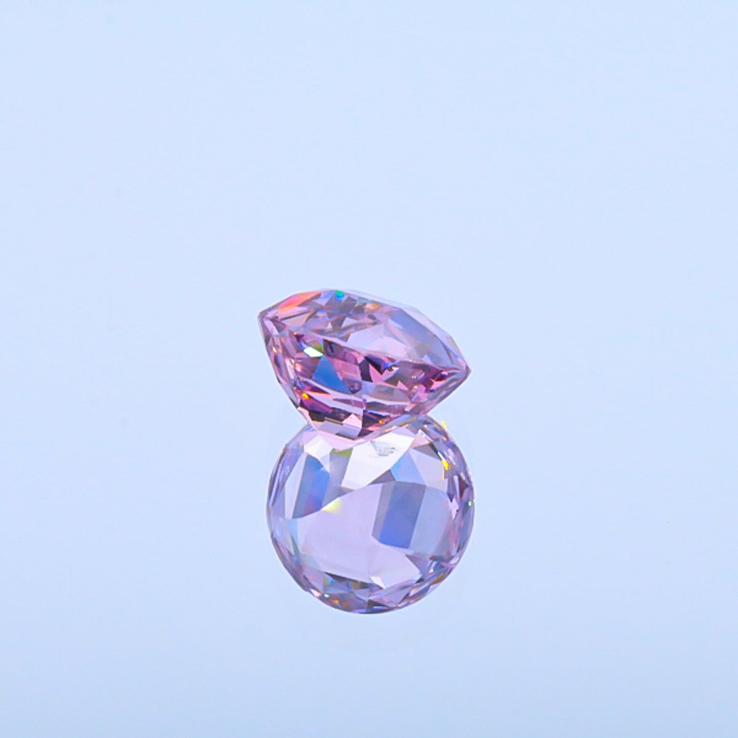 Natural Unheated Lavender Spinel Round Shape 8.19 Carats