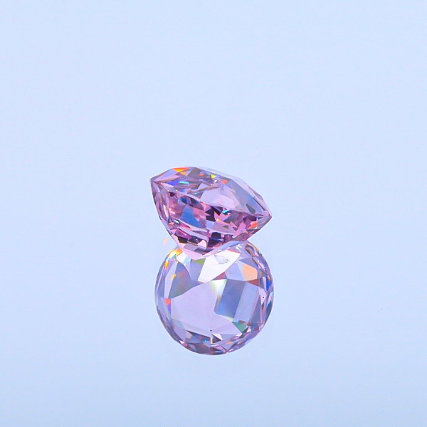 Natural Unheated Lavender Spinel Round Shape 8.19 Carats